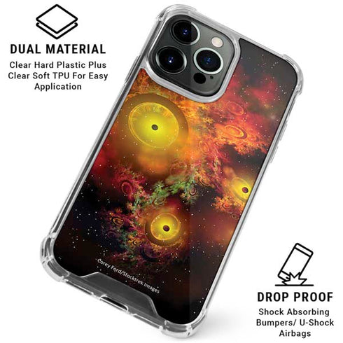 StockTrek Colorful Nebulae and Interstellar Matter iPhone 16 Pro Clear Case